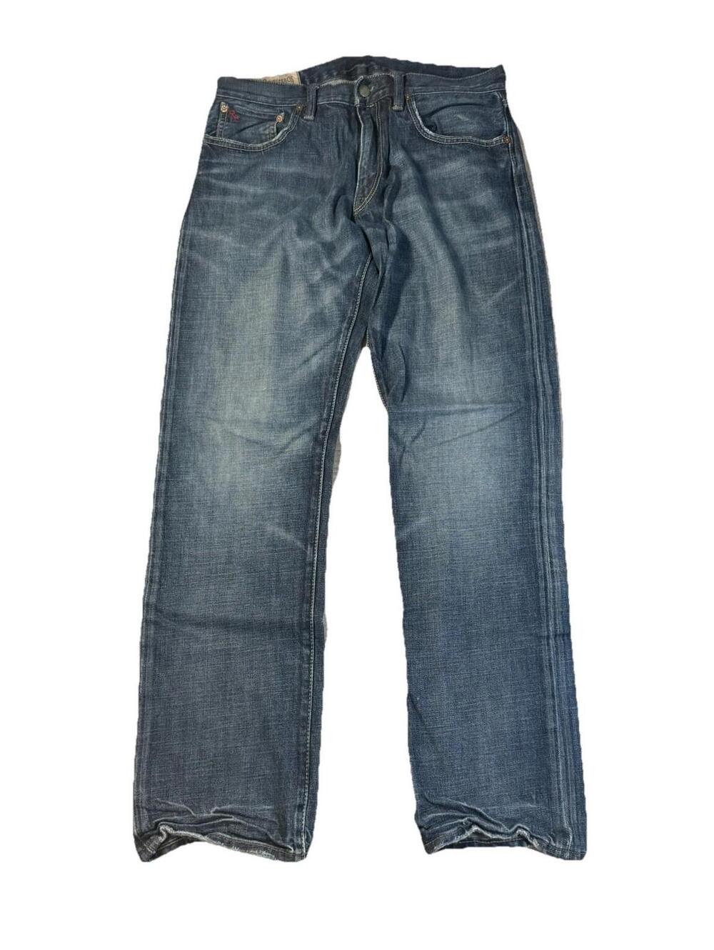 Polo‎ Ralph Lauren Jeans Mens Blue Med Wash Classic Fit 867 Straight Leg 32x32